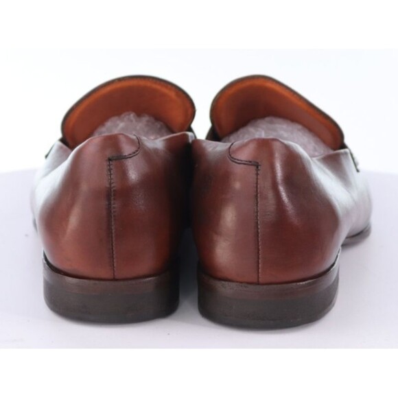 Wolf & Shepherd Ringer $225 Men\'s Penny Loafers Shoes Size 13 M Leather Brown main image 4